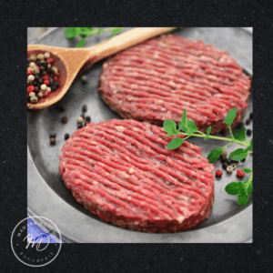 Steak haché assaisonné
